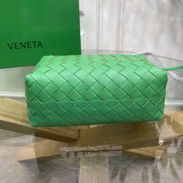 Bottega veneta高端女包 98091 寶緹嘉新款編織小方包 BV經典款手工編織小號肩背女包  gxz1341